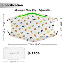 Charger l'image dans la galerie, Masque facial enfants avec filtres personnalisé avec prénom photo logo motif texte