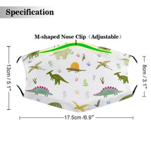 Charger l'image dans la galerie, Masque anti-poussière enfant adolescent original (sans filtre) (3 images différentes) personnalisé avec logo photo motif texte
