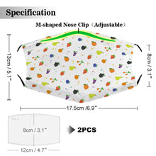 Charger l'image dans la galerie, Masque changeable enfants avec filtres (3 images différentes) personnalisé avec photo logo motif texte