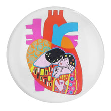 Charger l'image dans la galerie, Aimants à frigo / magnets frigo 4cm personnalisé avec photo motif texte logo