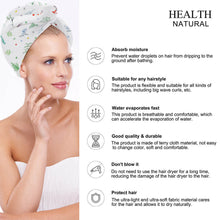 Charger l'image dans la galerie, Bonnet cheveux sec/serviette turaban JJ0522045 impression personnalisé avec motif photo logo texte