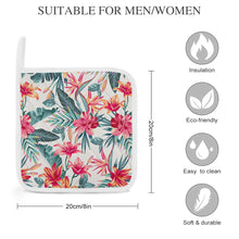 Charger l'image dans la galerie, Ensemble de porte-pot isolant (une paire) personnalisé avec prénom motif photo logo texte