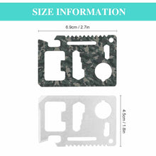 Charger l'image dans la galerie, Carte multifonction / tire bouchons / ouvre bouteille personnalisée avec logo motif texte photo