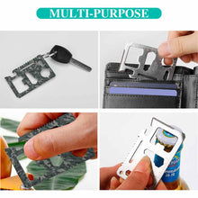 Charger l'image dans la galerie, Carte multifonction / tire bouchons / ouvre bouteille personnalisée avec logo motif texte photo