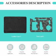 Charger l'image dans la galerie, Carte multifonction / tire bouchons / ouvre bouteille personnalisée avec logo motif texte photo