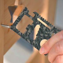 Charger l'image dans la galerie, Carte multifonction / tire bouchons / ouvre bouteille personnalisée avec logo motif texte photo