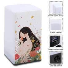 Charger l'image dans la galerie, Petite lampe de chevet sans fil personnalisée avec photo et prénom