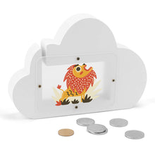 Charger l'image dans la galerie, Tirelire en forme de nuage originale JJ0529024 impression personnalisée avec photo image texte logo