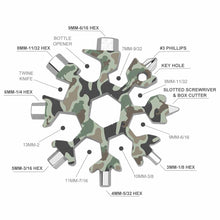 Charger l'image dans la galerie, Clé à molette multifonction forme de flocon de neige personnalisée avec image logo motif texte