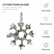 Charger l'image dans la galerie, Clé à molette multifonction forme de flocon de neige personnalisée avec image logo motif texte