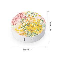 Charger l'image dans la galerie, Étui à lentilles de contact rond en plastique personnalisé avec photo motif logo texte