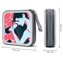 Charger l'image dans la galerie, Boîte de rangement plastique pour CD personnalisée avec photo logo motif texte