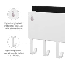 Charger l'image dans la galerie, Crochet à clé mural / Accroche clés rangement mural personnalisé avec photo logo motif texte