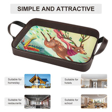 Charger l'image dans la galerie, Plateau en cuir avec photo ou logo personnalisé