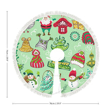 Charger l'image dans la galerie, Jupe de sapin de Noël à franges courte peluche JJ0525000 Personnalisé