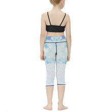 Charger l'image dans la galerie, Leggings/pantalon yoga 3/4 enfant NT10 impression personnalisés avec image motif logo texte