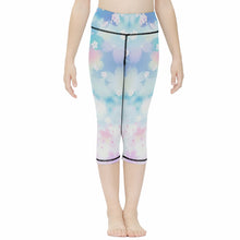 Charger l'image dans la galerie, Leggings/pantalon yoga 3/4 enfant NT10 impression personnalisés avec image motif logo texte