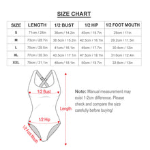 Charger l'image dans la galerie, Bodysuit maillot de bain une pièce moderne sexy femme LT3150 personnalisé avec photo motif texte logo (conception multi-images)