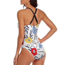 Charger l'image dans la galerie, Maillot de bain une pièce élégant femme LT3150 personnalisé avec image logo texte motif (conception une image)
