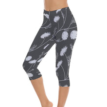 Charger l'image dans la galerie, Impression d'image unique Pantalon de yoga taille haute Femme legging 3/4 personnalisé avec photo motif texte logo