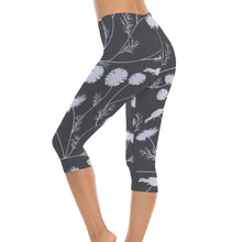 Charger l'image dans la galerie, Impression d'image unique Pantalon de yoga taille haute Femme legging 3/4 personnalisé avec photo motif texte logo