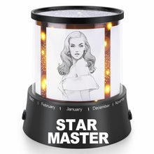 Charger l'image dans la galerie, Lampe personnalisée de projection ciel étoilé avec 2 niveaux de luminosité
