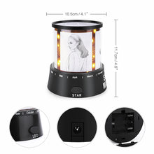 Charger l'image dans la galerie, Lampe personnalisée de projection ciel étoilé avec 2 niveaux de luminosité