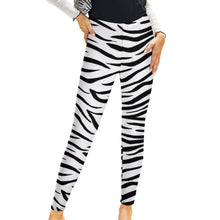 Charger l'image dans la galerie, Legging sport taille haute femme NZ205 personnalisé avec photo motif logo texte (impression des multi-images)