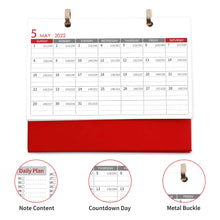 Charger l'image dans la galerie, Calendrier/Calendrier de bureau 2022 à imprimer BG1613021 impression personnalisé avec photo logo texte motif