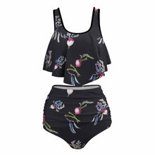 Charger l'image dans la galerie, Maillot de bain push-up personnalisé femme 2 pièces avec photo texte