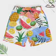 Charger l'image dans la galerie, Maillots de bain short de compression de plage à séchage rapide pour hommes personnalisés avec motif photo texte (conception une image)
