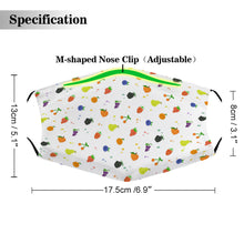 Charger l'image dans la galerie, Masque personnalisé barrière enfant motifs