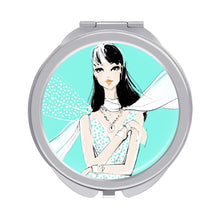 Charger l'image dans la galerie, Miroir de maquillage de voyage portable Personnalisé avec photo et logo