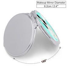 Charger l'image dans la galerie, Miroir de maquillage de voyage portable Personnalisé avec photo et logo