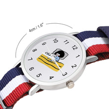 Charger l'image dans la galerie, Montre Bracelet tissée avec échelle personnalisée avec photo texte prénom