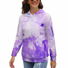 Charger l'image dans la galerie, NH Sweat à capuche à manches épaules tombantes femme personnalisé avec photo et image (Conception multi-images)