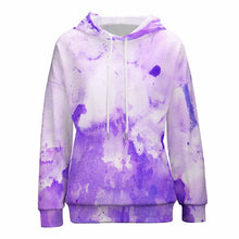 Charger l'image dans la galerie, NH Sweat à capuche à manches épaules tombantes femme personnalisé avec photo et image (Conception multi-images)