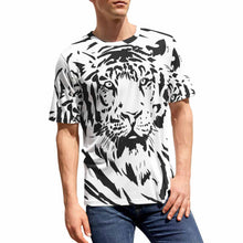 Charger l'image dans la galerie, T-shirt tee shirt homme NT impression complète personnalisé avec photo texte (conception multi-images)