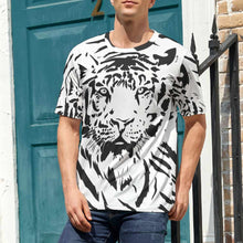 Charger l'image dans la galerie, T-shirt tee shirt homme NT impression complète personnalisé avec photo texte (conception multi-images)