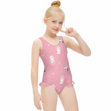 Charger l'image dans la galerie, Maillot de bain une pièce fille NT030 personnalisé avec photo image et prénom