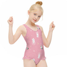 Charger l'image dans la galerie, Maillot de bain une pièce fille NT030 personnalisé avec photo image et prénom