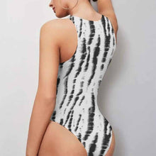 Charger l'image dans la galerie, Combinaison body bodysuit stringbody sans manches sexy femme NZ057 personnalisé avec photo logo motif texte (impression d'image unique)