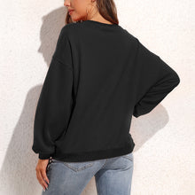 Charger l'image dans la galerie, Sweat / pull ample en peluche à manches bouffantes D85 Personnalisé
