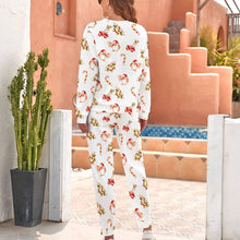 Charger l'image dans la galerie, Pull / sweat ensemble classique pour femme CT20 Personnalisé avec photo et texte (Image unique)