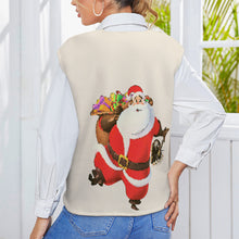 Charger l'image dans la galerie, Impression des multi-images Gilet pull en maille à épaules tombantes Femme MY06 personnalisé avec photo logo texte motif