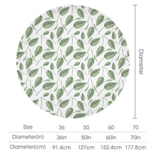Charger l'image dans la galerie, Nappe ronde couverture nappe cercle pour salle à manger cuisine décoration personnalisée avec photos motif texte