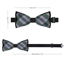 Charger l'image dans la galerie, Noeud papillon fait main personnalisé pour homme avec photo texte