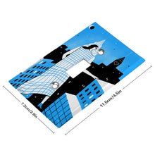 Charger l'image dans la galerie, Panneau personnalisé de commutation américain (un trou)