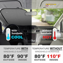 Charger l'image dans la galerie, Pare-soleil personnalisé pour pare-brise de voiture