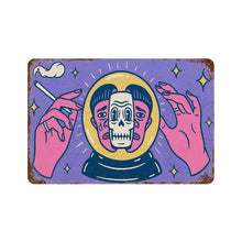 Charger l'image dans la galerie, Peinture personnalisée en feuille de fer avec rouille (Version horizontale)